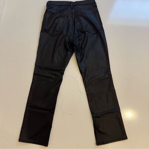 Abercrombie&Fitch Coated Pants The 90’s Slim Straight High Rise 30 Extra Short
